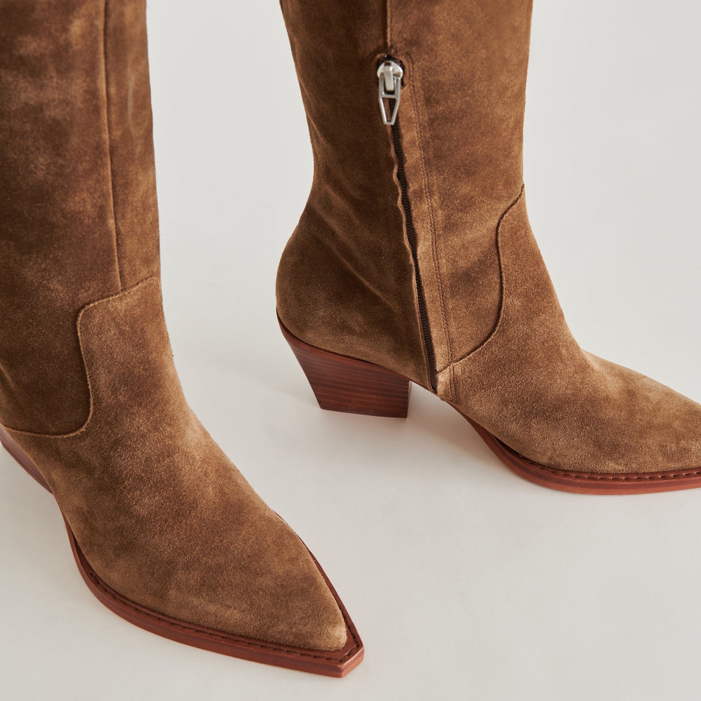 Raj Boots in Brown Suede - Dolce Vita