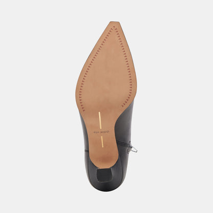 ARYA WIDE CALF BOOTS BLACK LEATHER - Dolce Vita