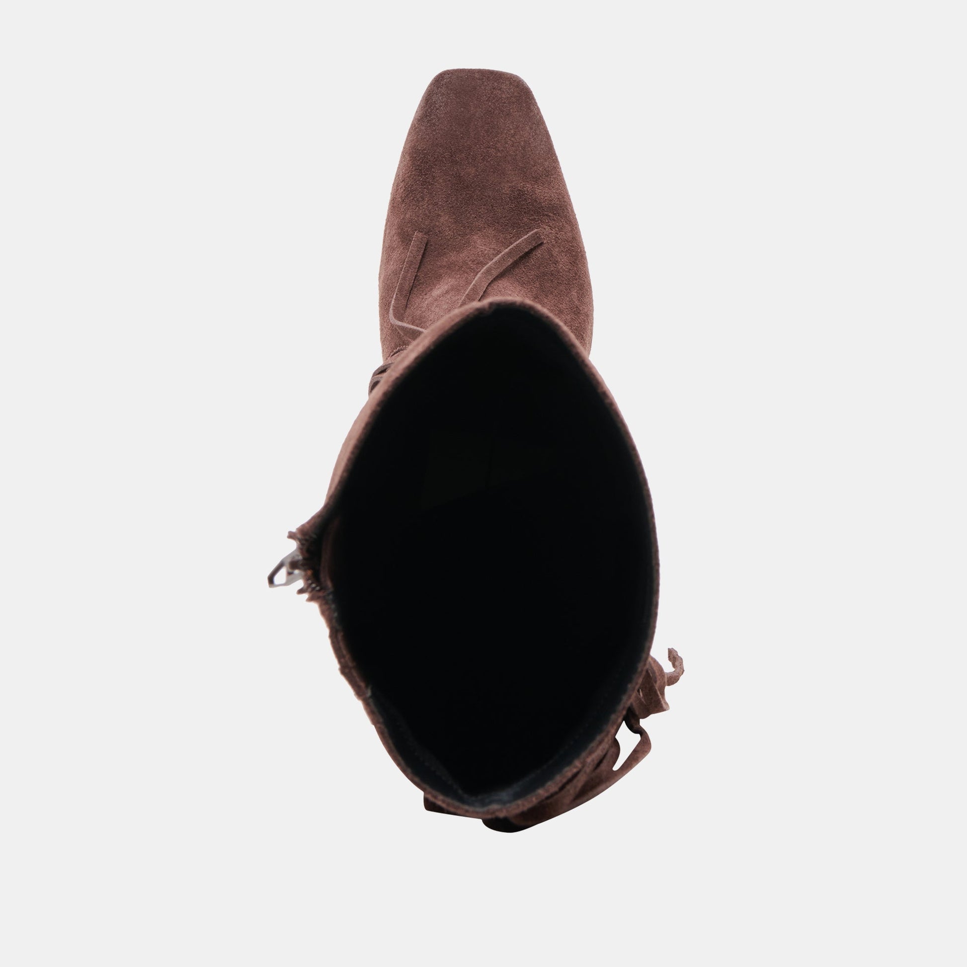Giano Mahogany Suede Boots - Dolce Vita