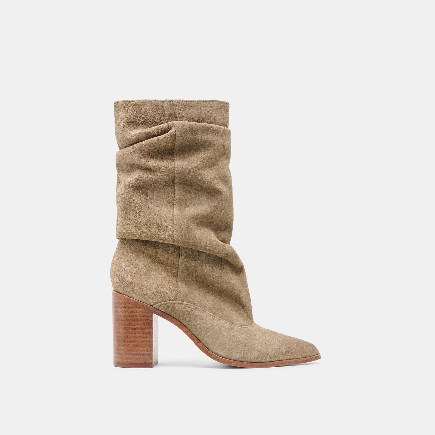 Talina Olive Suede Boots - Dolce Vita