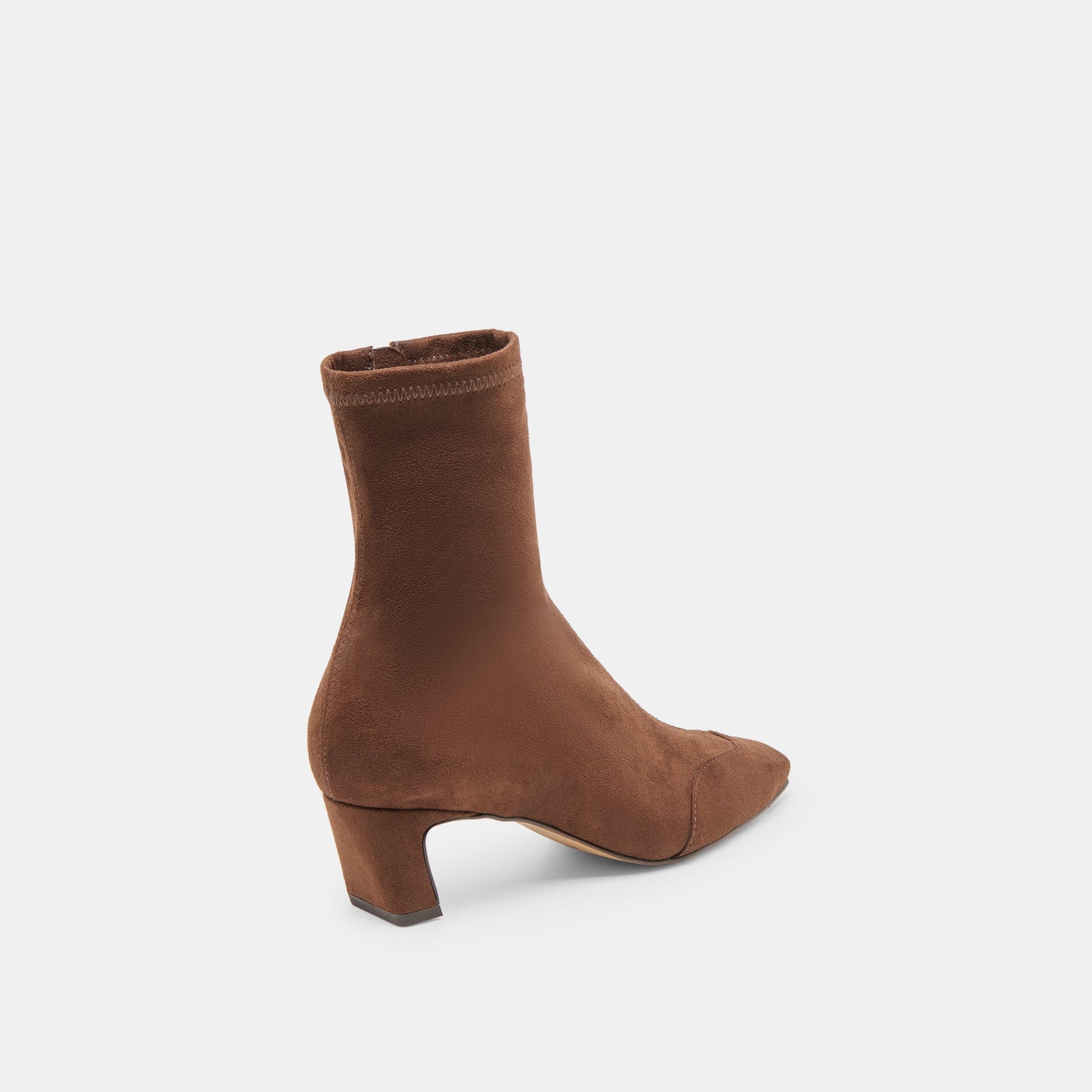 Anika Wide Dk Brown Stella Suede Boots - Dolce Vita