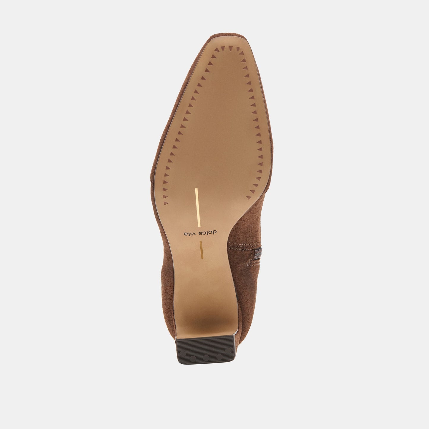 Anika Wide Dk Brown Stella Suede Boots - Dolce Vita