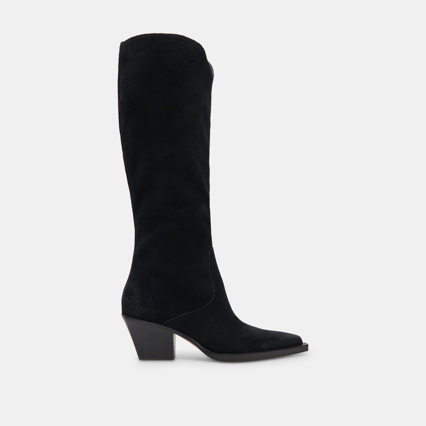 Raj Boots in Onyx Suede - Dolce Vita