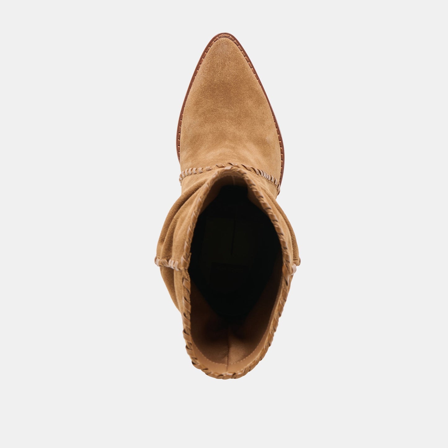 Julith Lt Brown Suede Boots - Dolce Vita