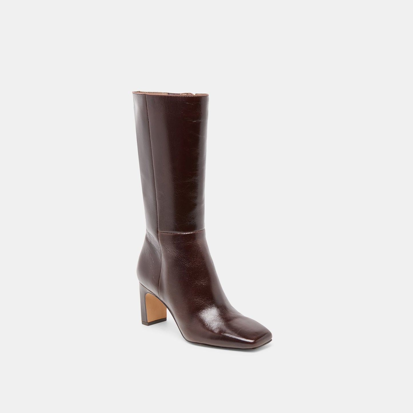 Riggs Chocolate Leather Boots - Dolce Vita