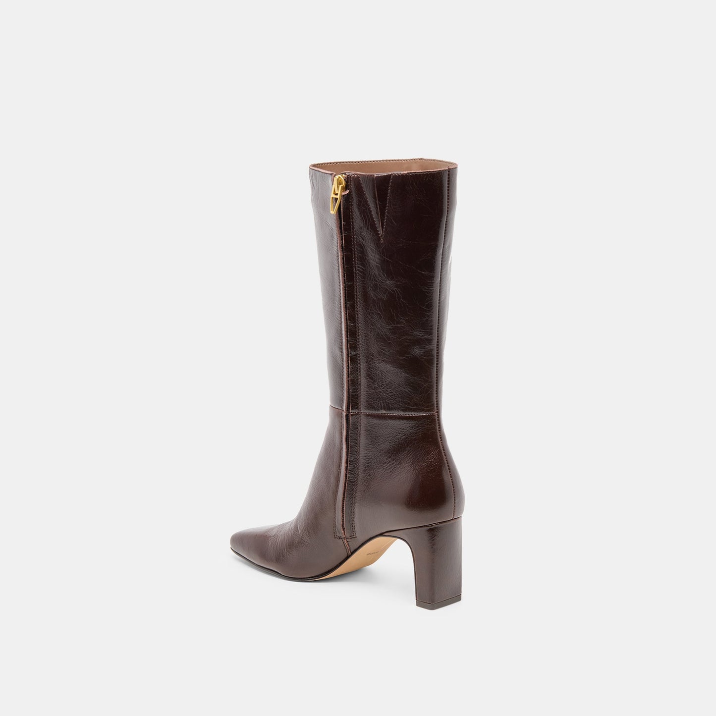 Riggs Chocolate Leather Boots - Dolce Vita