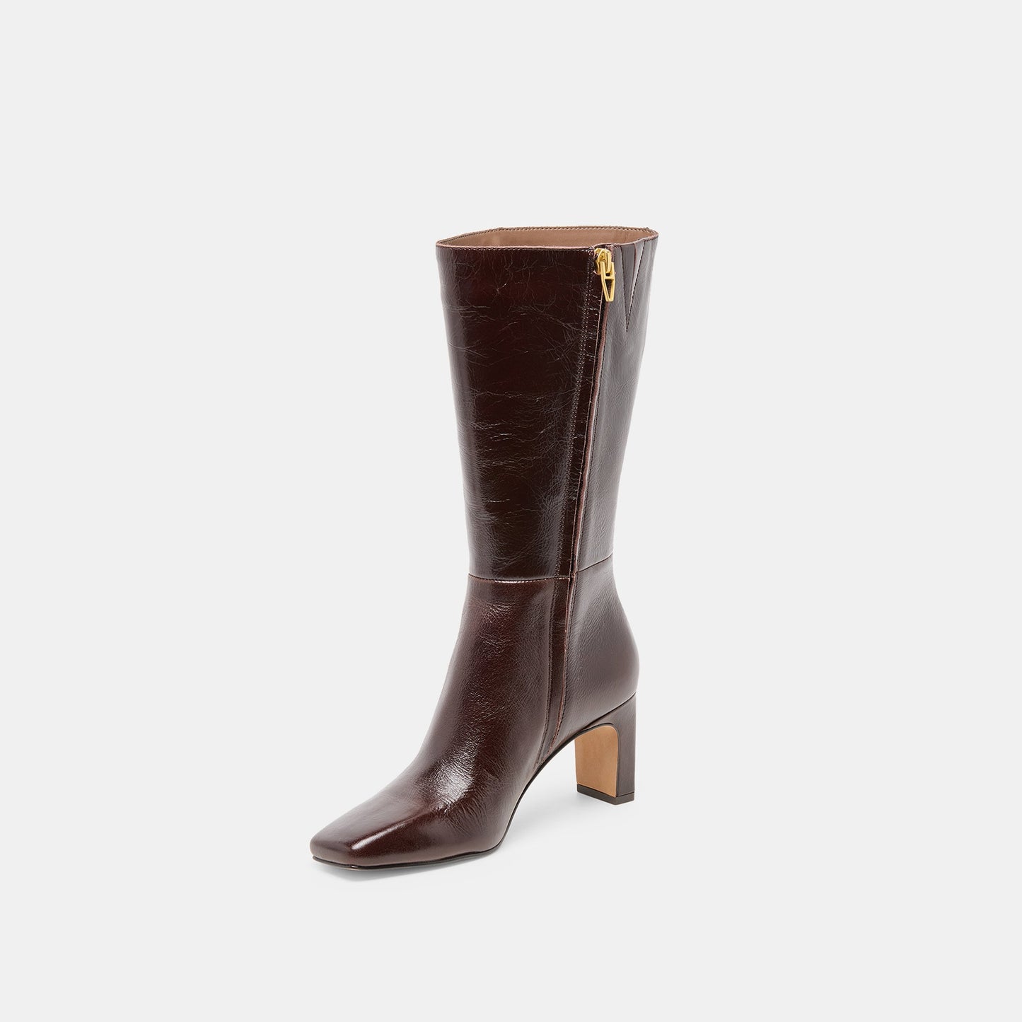 Riggs Chocolate Leather Boots - Dolce Vita