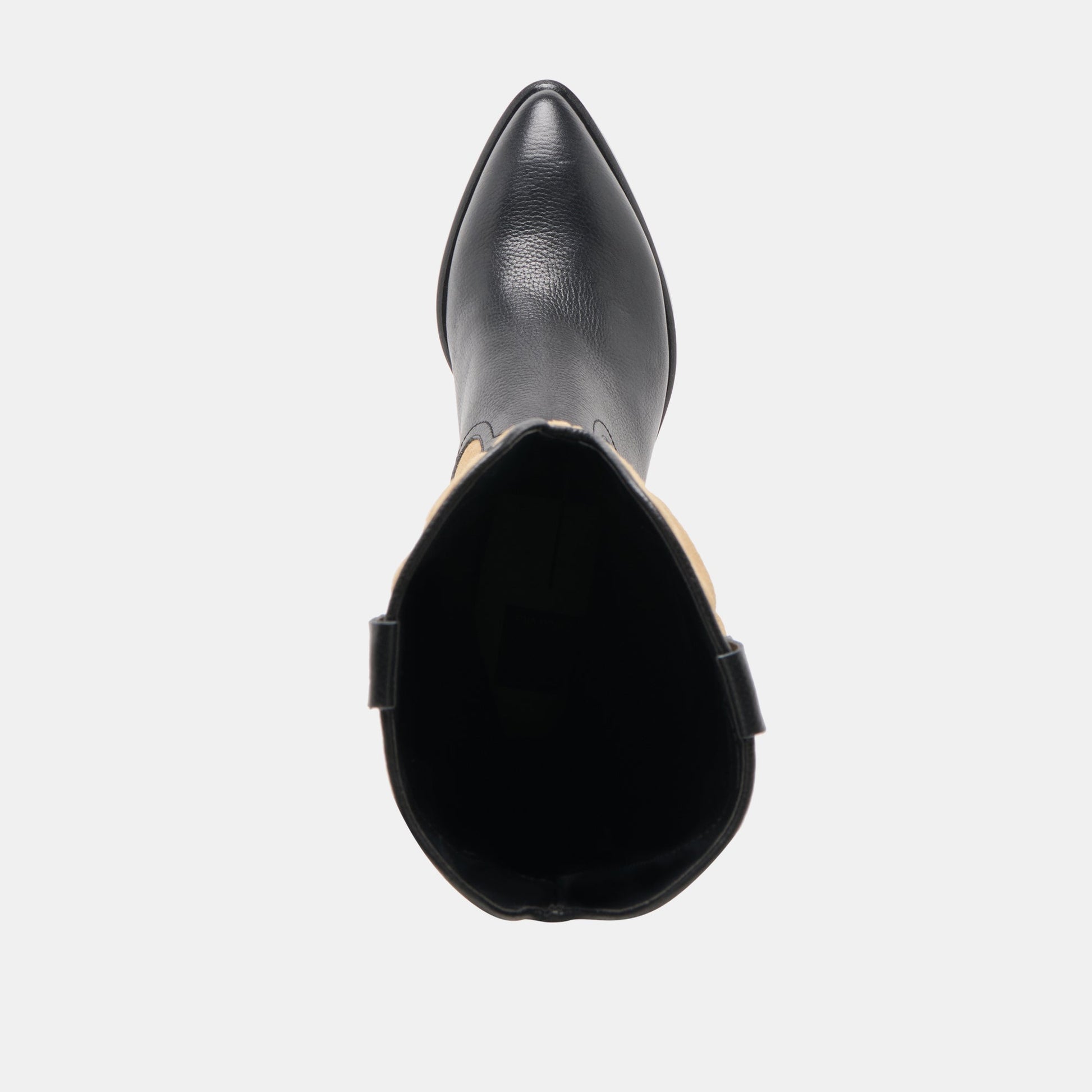 Mirla Black Multi Leather Boots - Dolce Vita