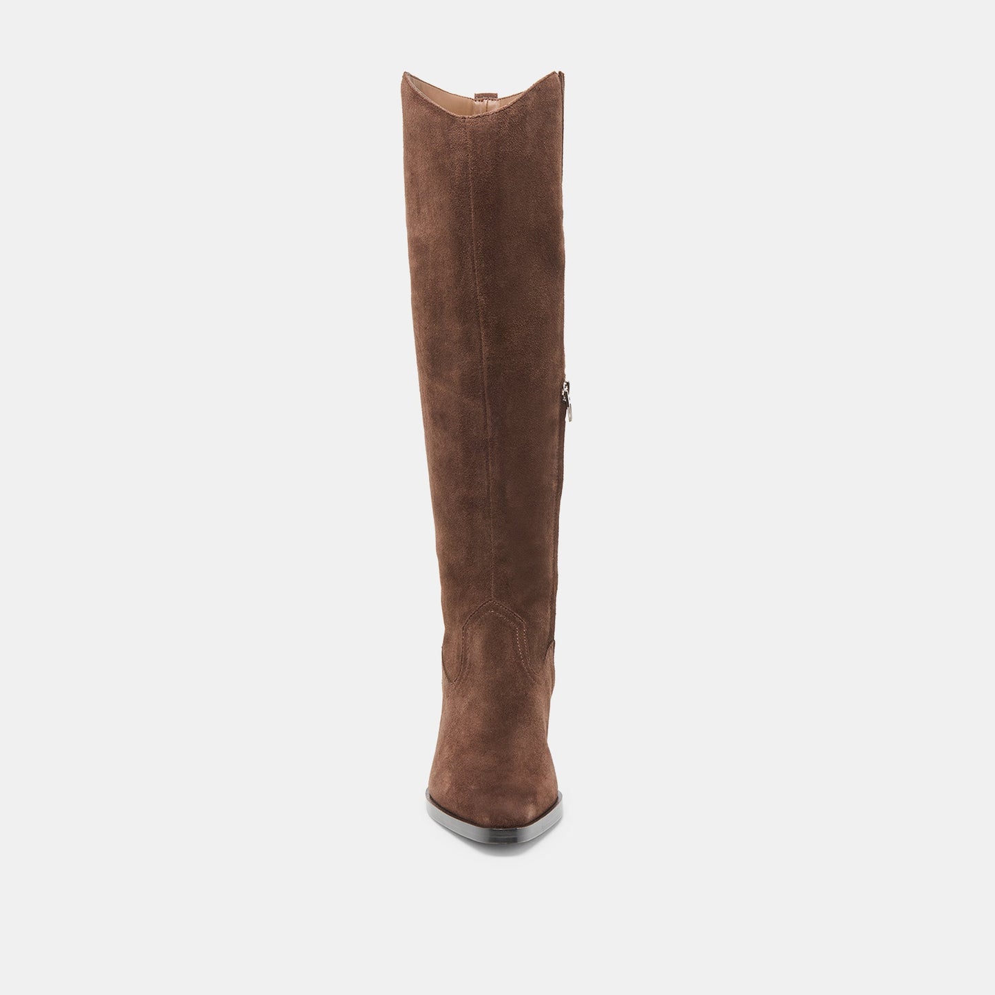 Virona H2O Waterproof Dk Brown Suede Extra Wide Calf Boots - Dolce Vita