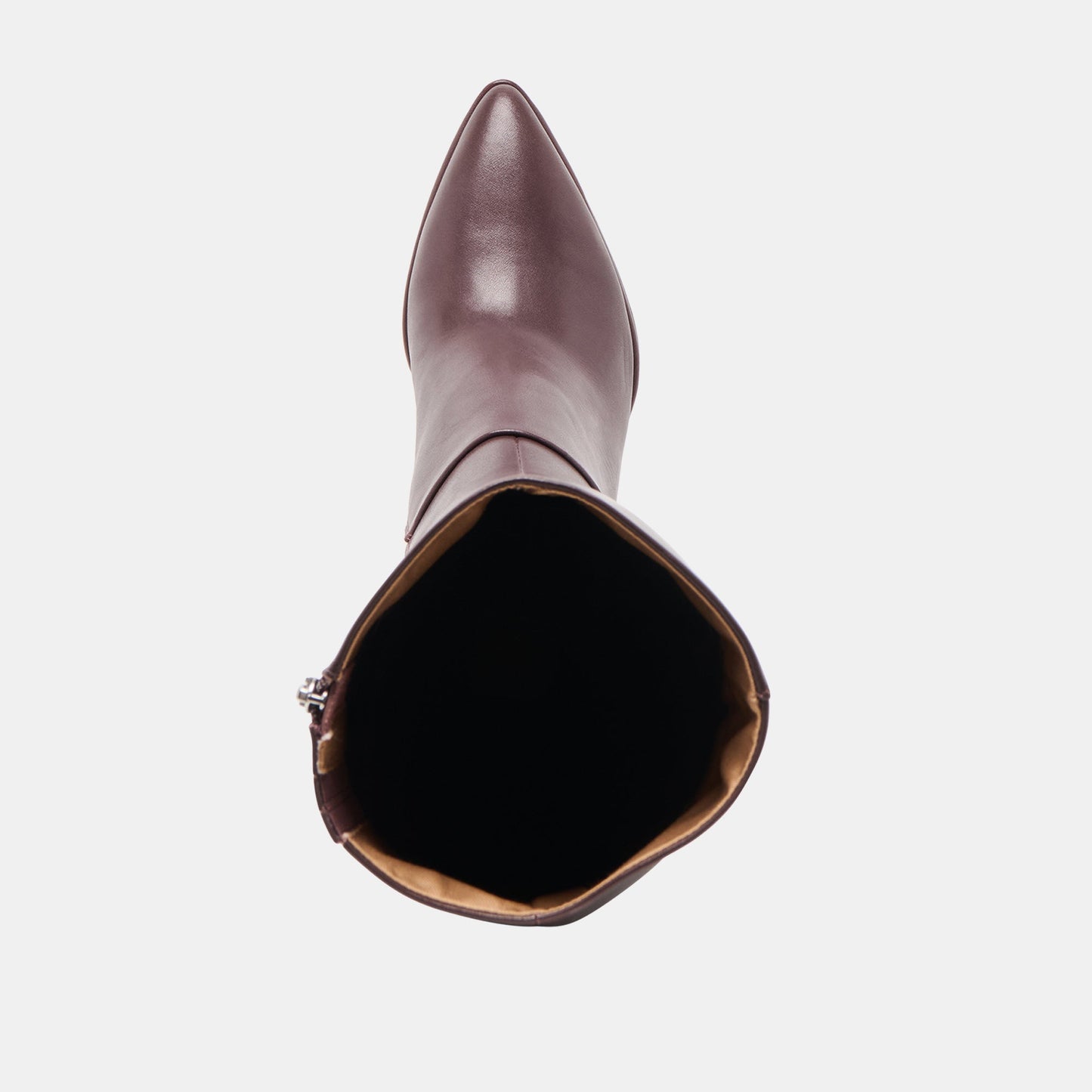 Aldy Mulberry Leather Wide Calf Boots - Dolce Vita