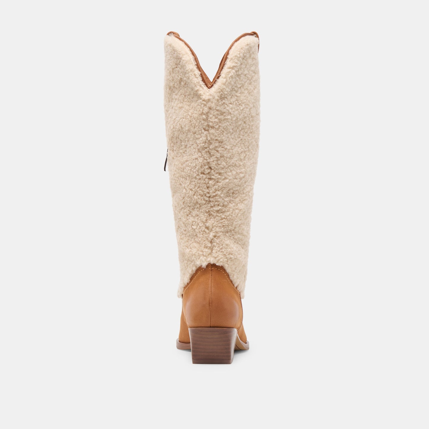 Mykel Plush Caramel Nubuck Boots - Dolce Vita