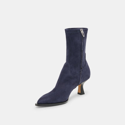 Arya Navy Stella Suede Boots - Dolce Vita