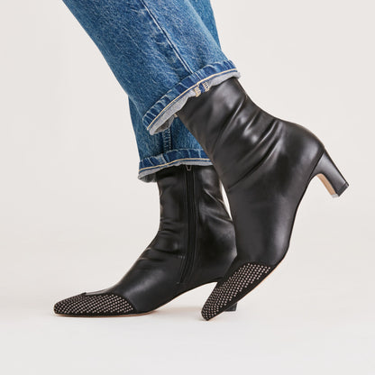 Anika Stud Black Stella Boots - Dolce Vita