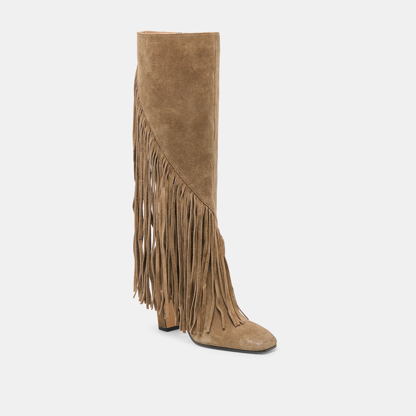 Giano Olive Suede Boots - Dolce Vita