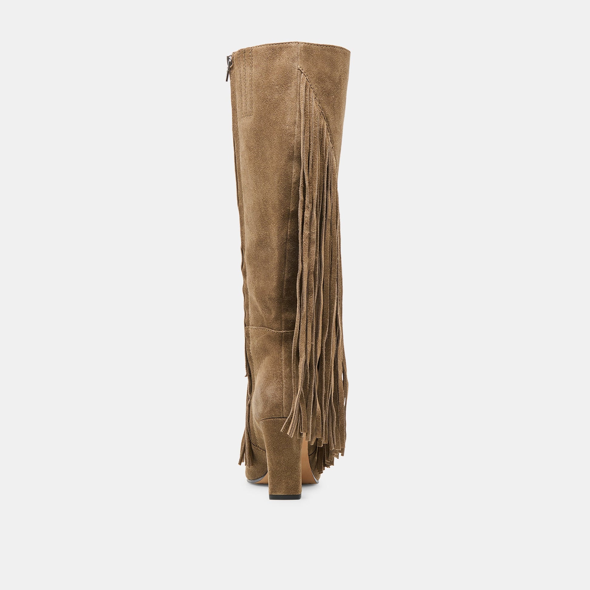 Giano Olive Suede Boots - Dolce Vita