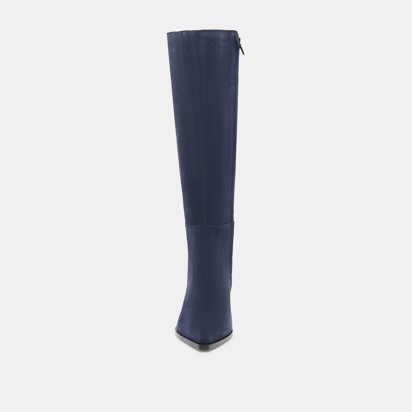 Auggie Navy Suede Wide Calf Boots - Dolce Vita