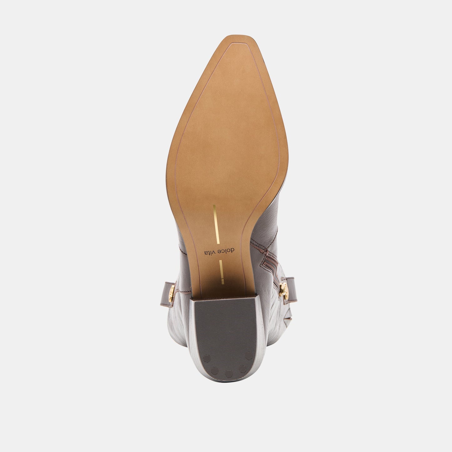 Vern Chocolate Leather Boots - Dolce Vita