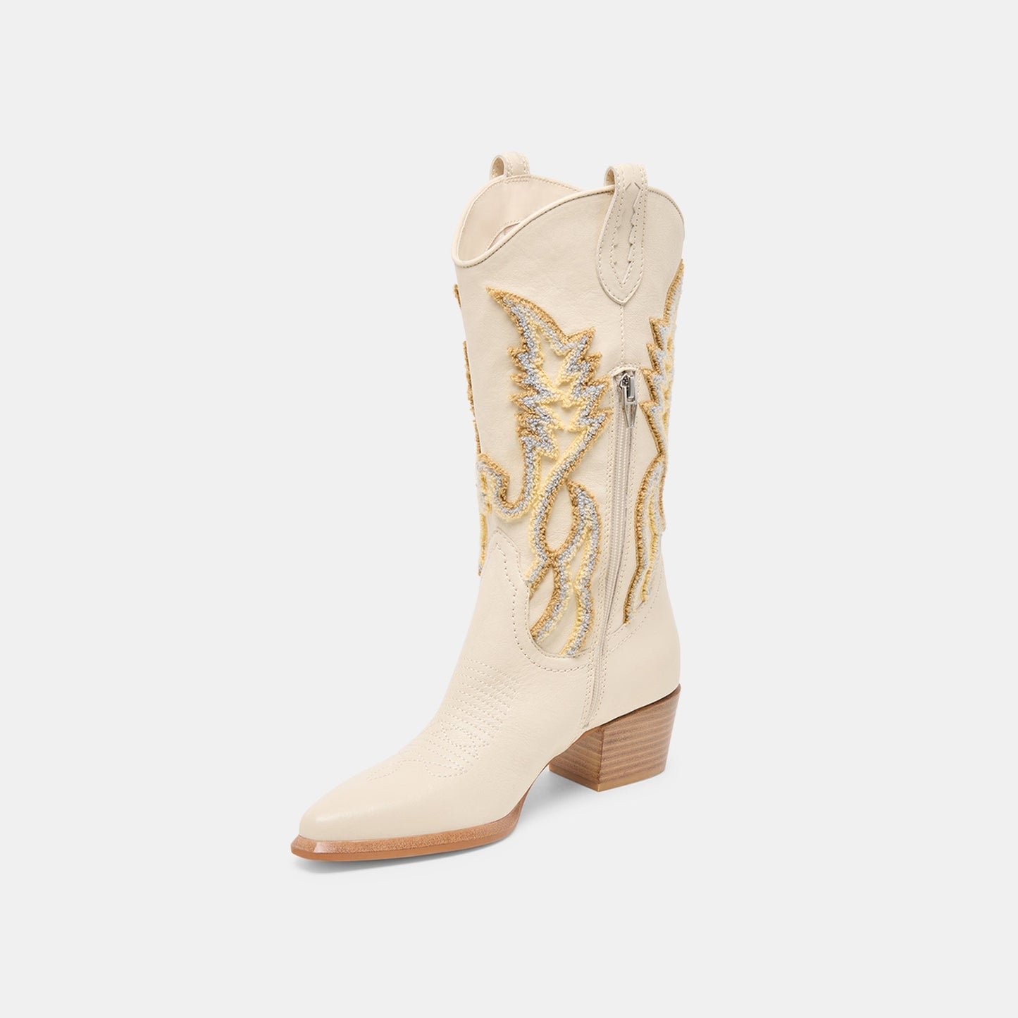 Vila Ivory Leather Boots - Dolce Vita