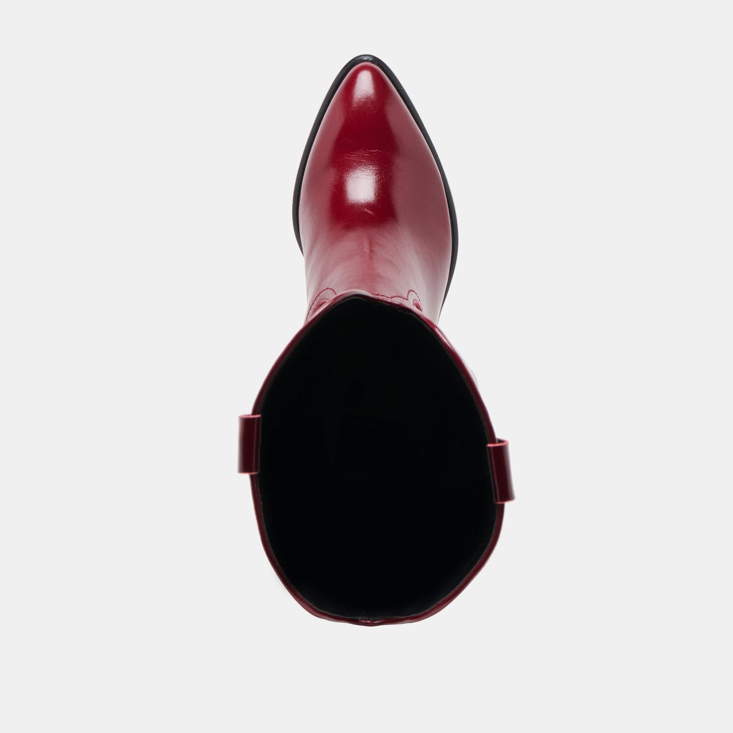 Mirla Oxblood Leather Extra Wide Calf Boots - Dolce Vita