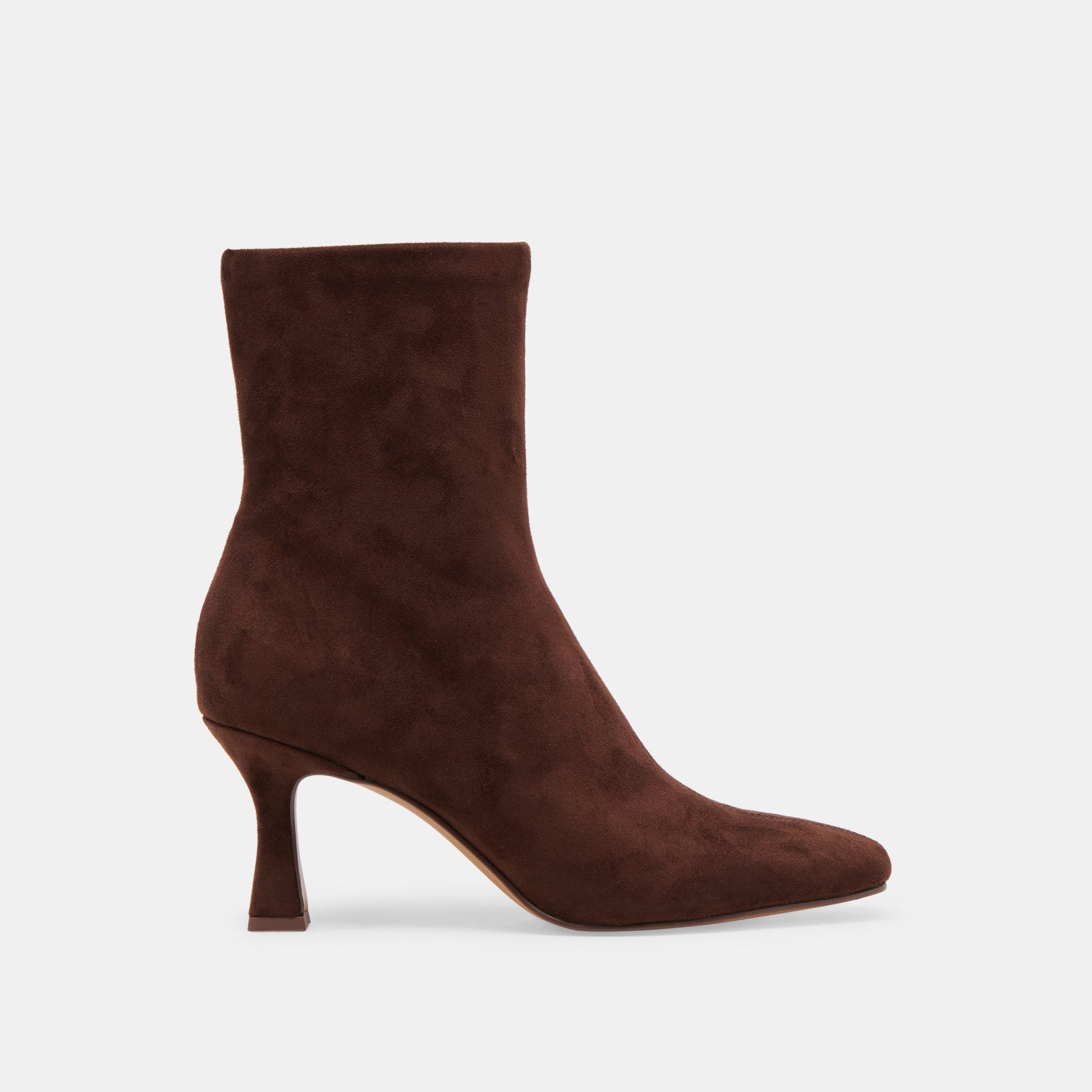 GLAMOR BOOTS DK BROWN STELLA SUEDE - Dolce Vita