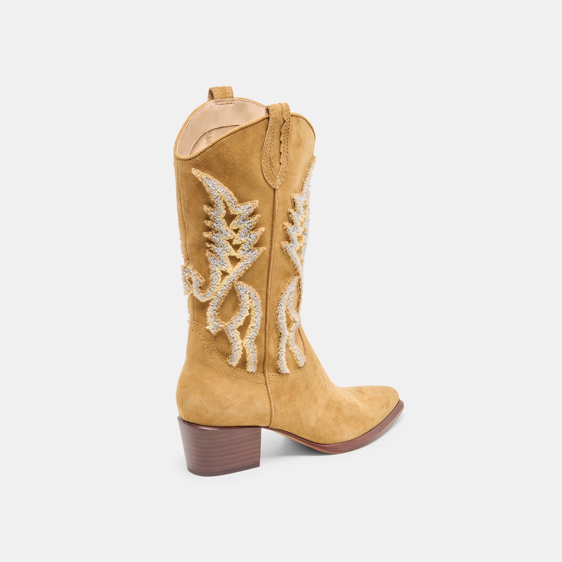 Vila Caramel Suede Boots - Dolce Vita