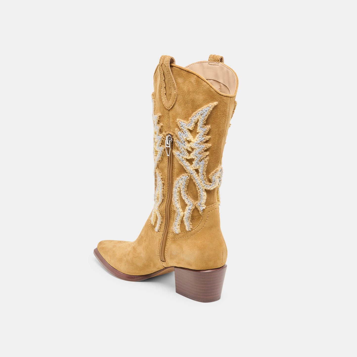 Vila Caramel Suede Boots - Dolce Vita