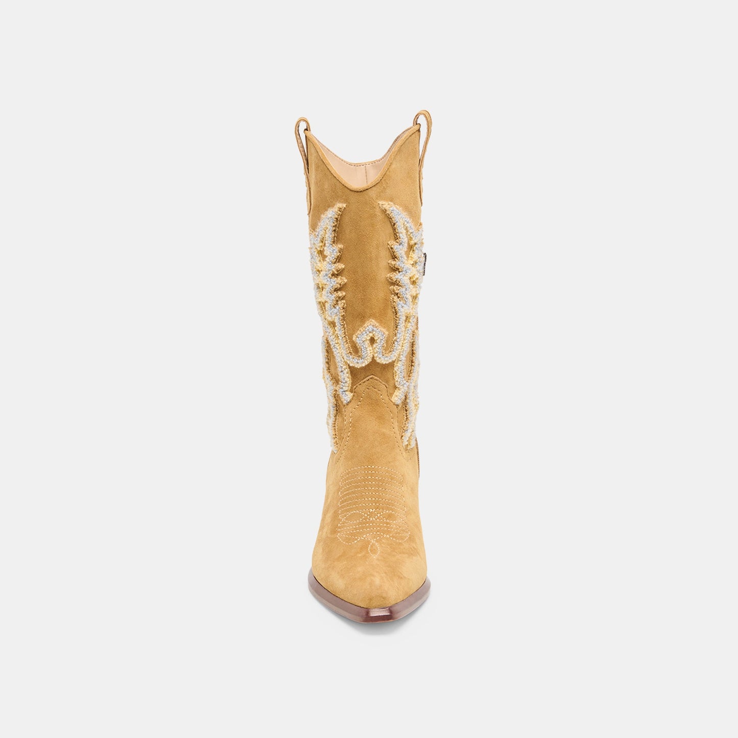 Vila Caramel Suede Boots - Dolce Vita