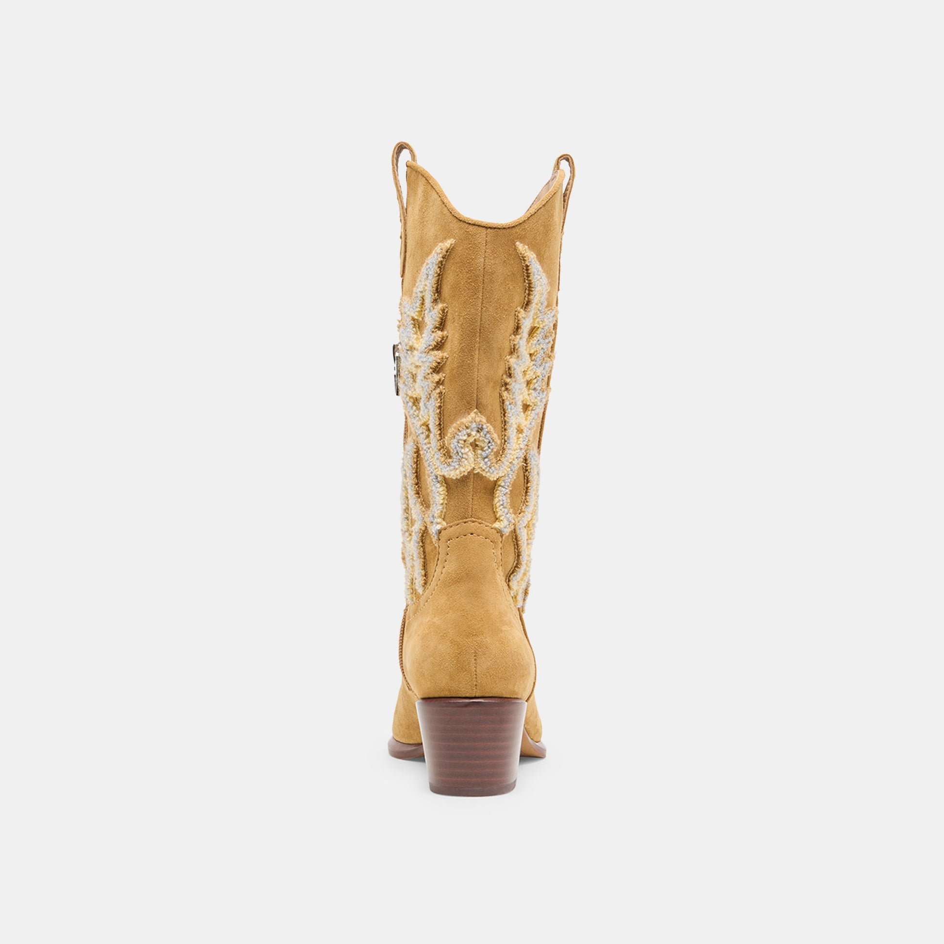 Vila Caramel Suede Boots - Dolce Vita
