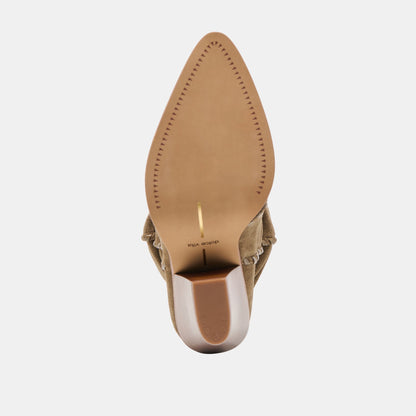 Julith Olive Suede Boots - Dolce Vita