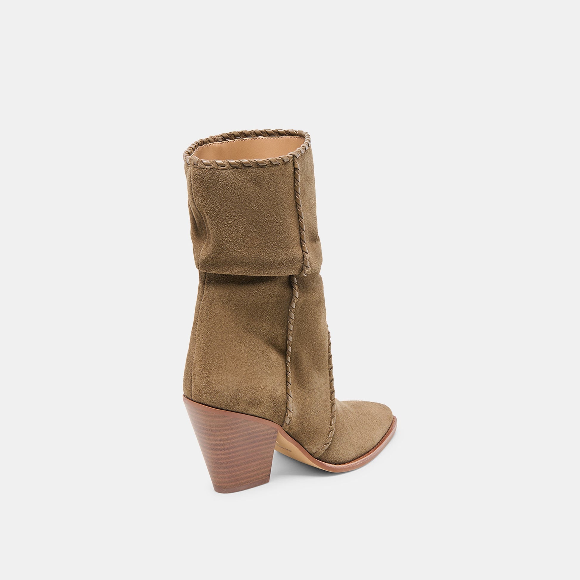 Julith Olive Suede Boots - Dolce Vita