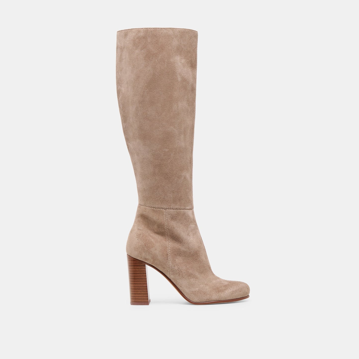 Hudsin Wide Calf Barley Suede Boots - Dolce Vita