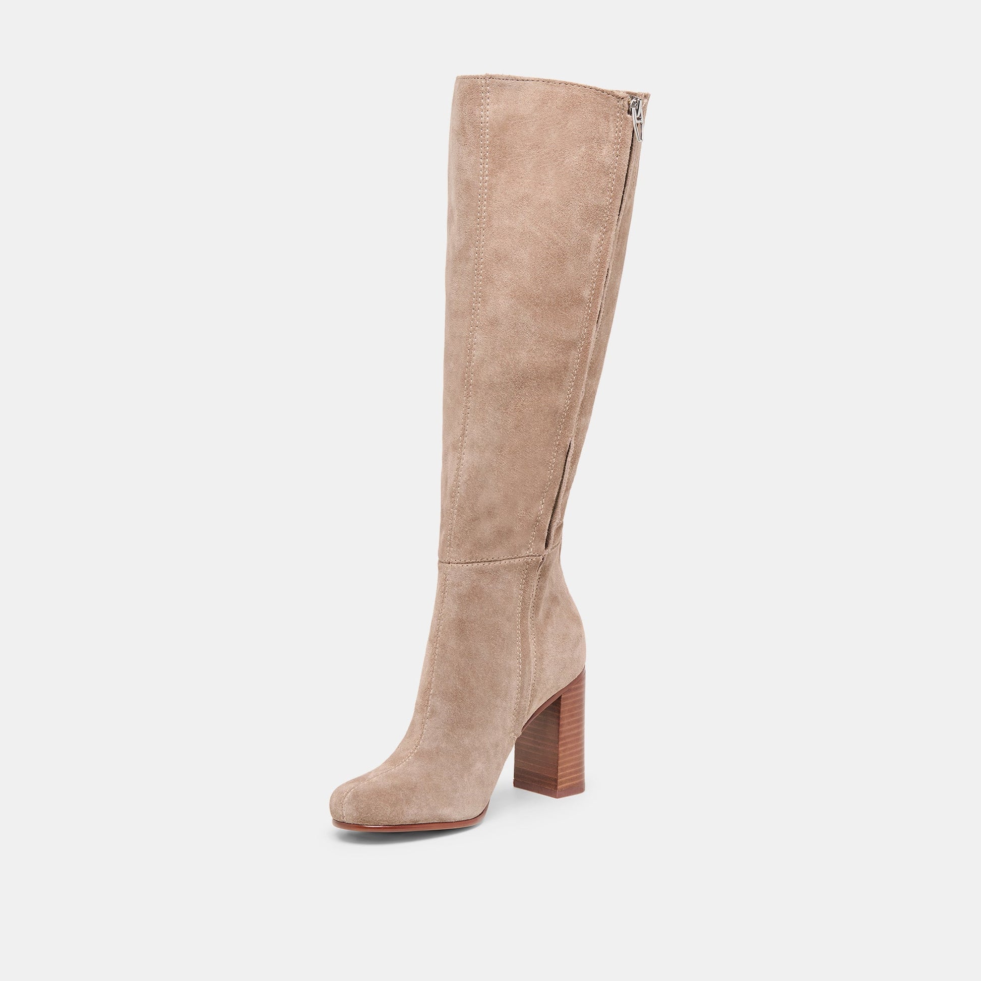 Hudsin Wide Calf Barley Suede Boots - Dolce Vita