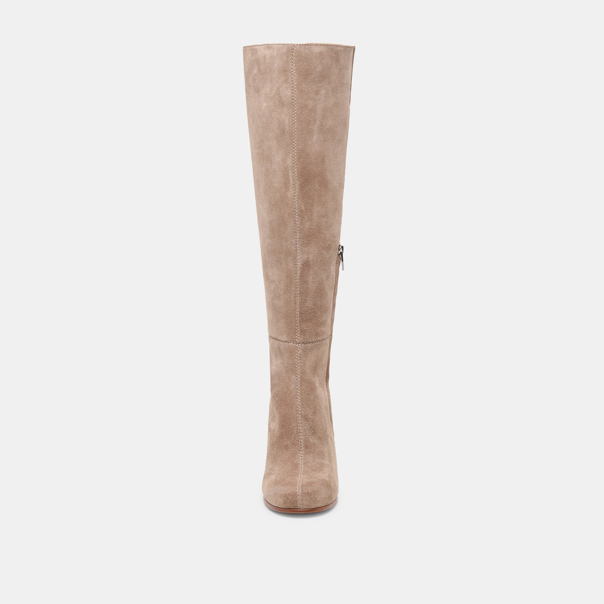 Hudsin Wide Calf Barley Suede Boots - Dolce Vita