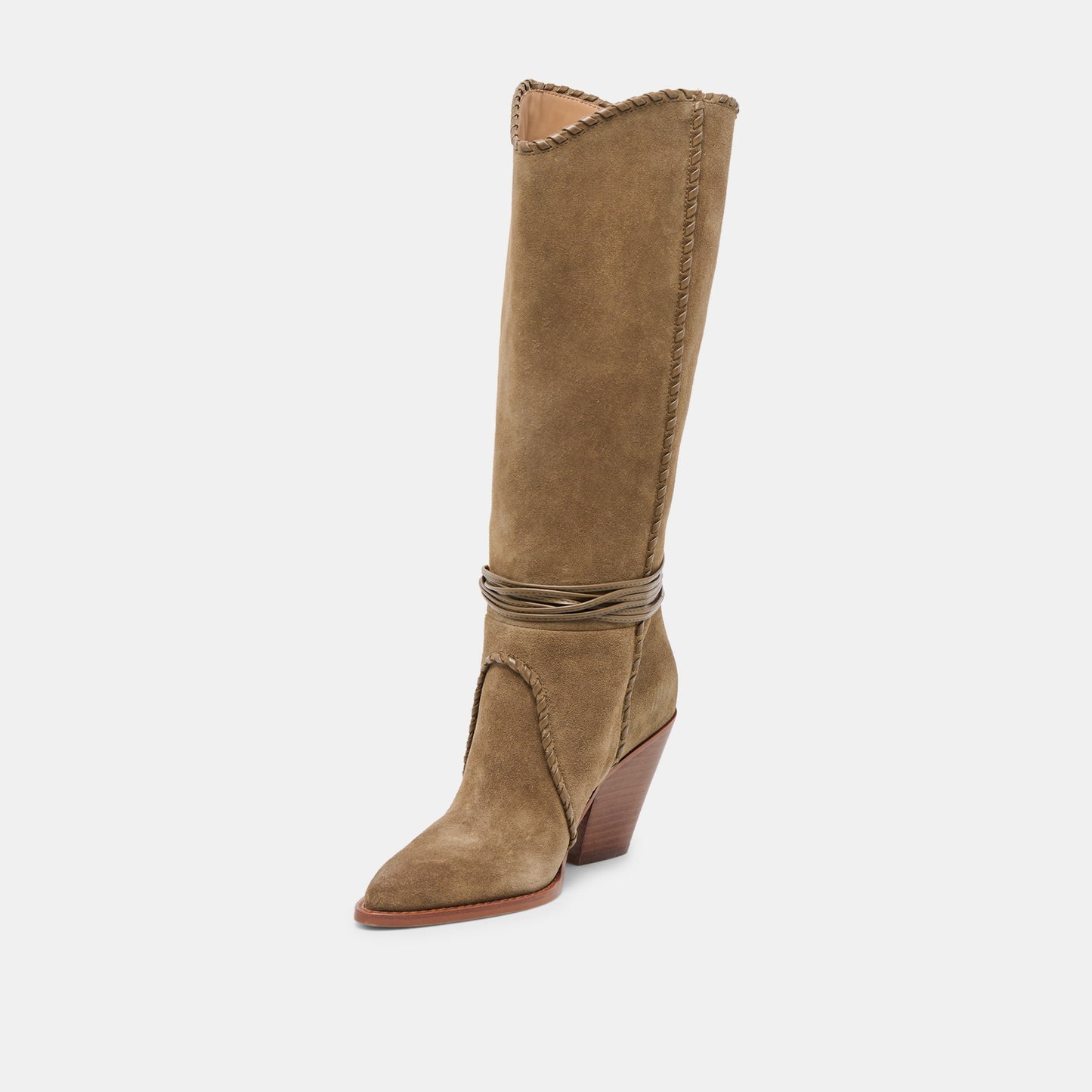 Jody Olive Suede Boots - Dolce Vita
