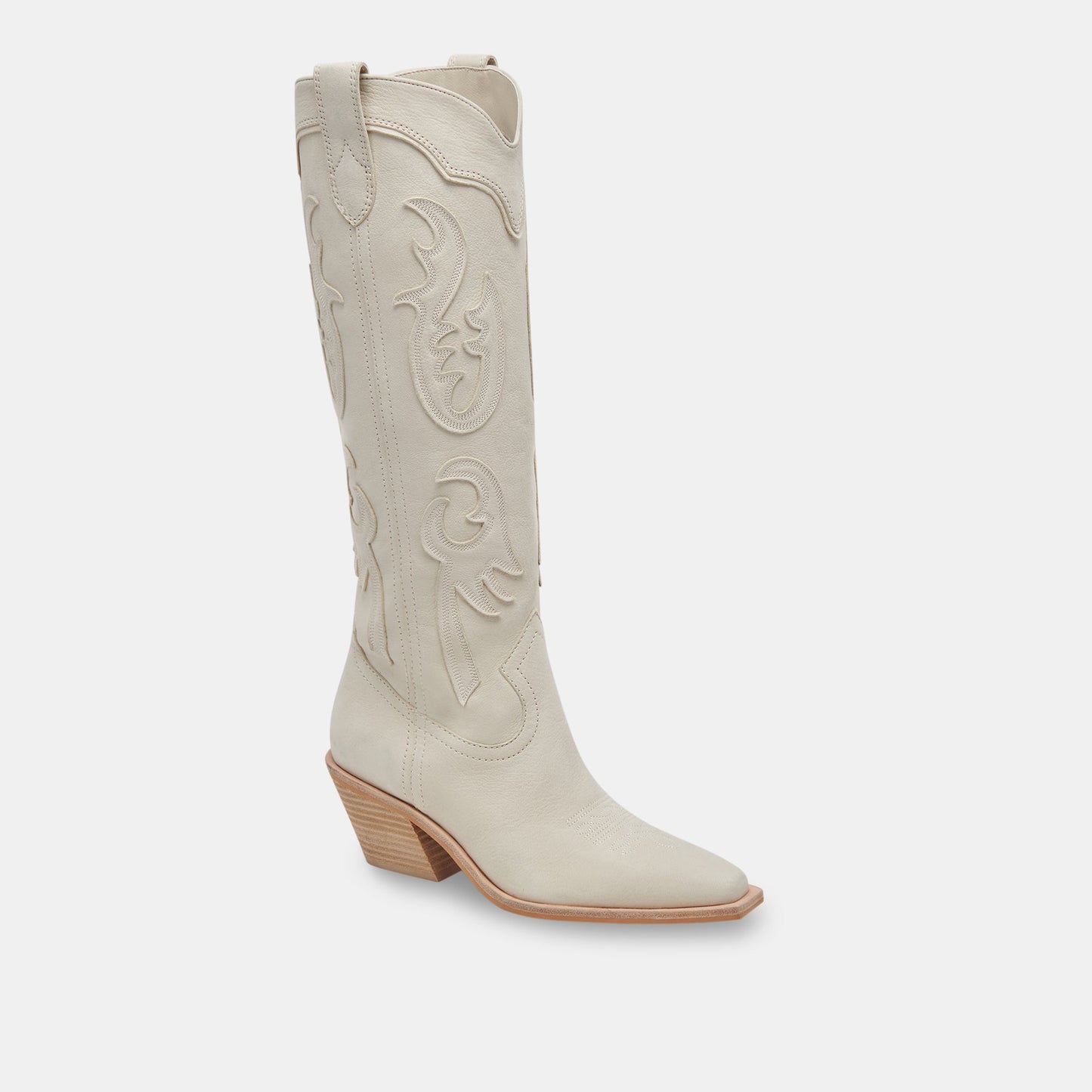 SAMSIN BOOTS IVORY NUBUCK - Dolce Vita