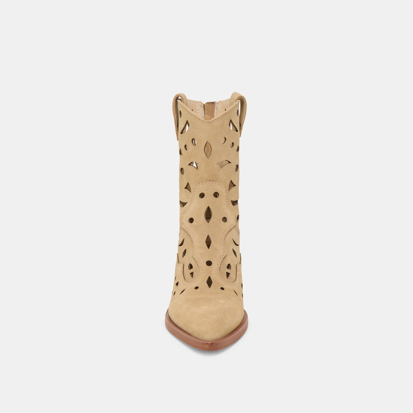 Zenobi Dk Taupe Suede Booties - Dolce Vita