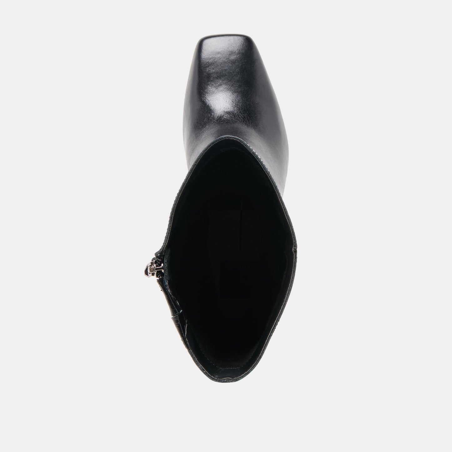 Riggs Wide Calf Black Leather Boots - Dolce Vita