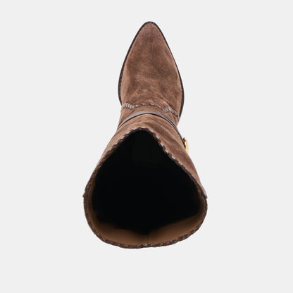 Jody Dk Brown Suede Boots - Dolce Vita