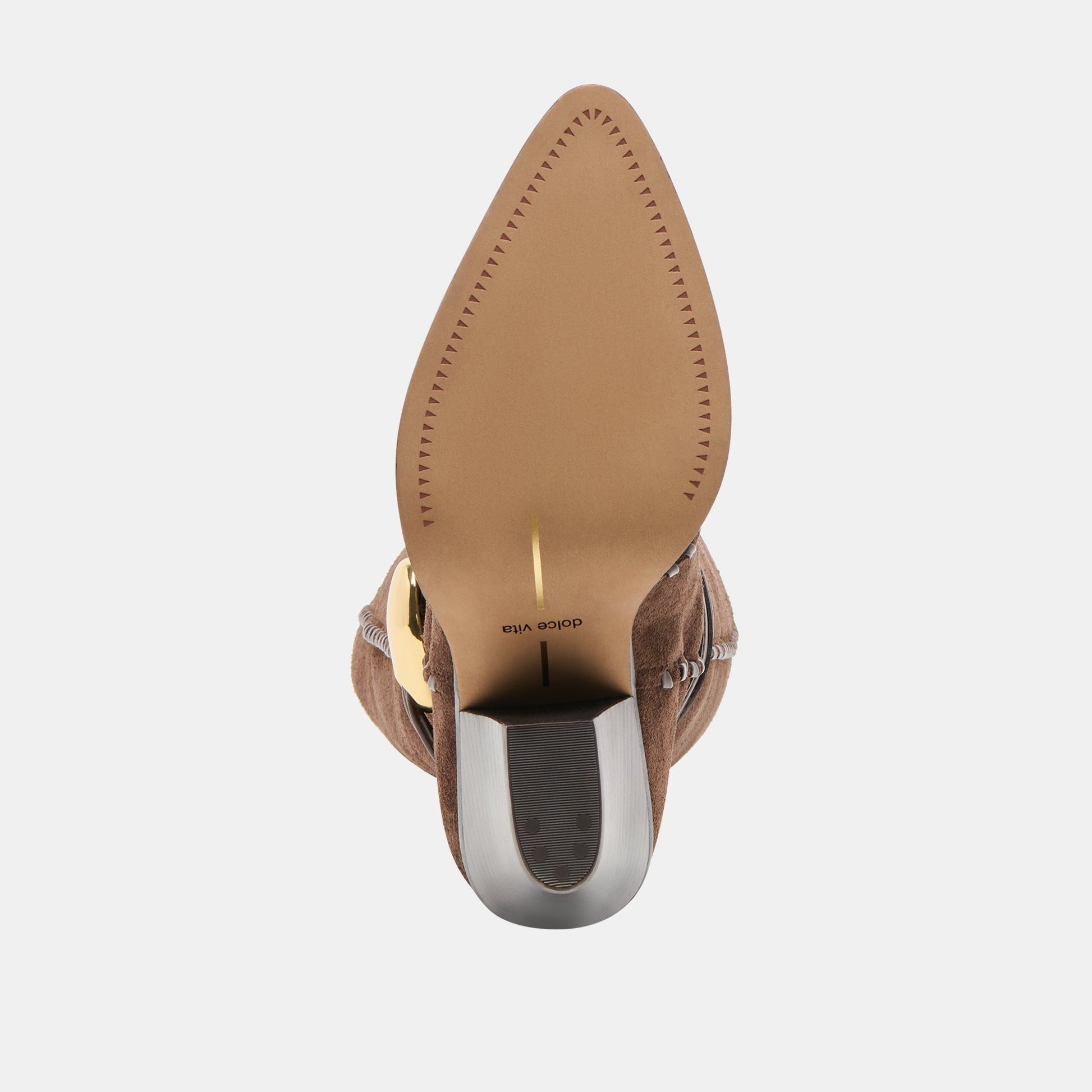 Jody Dk Brown Suede Boots - Dolce Vita