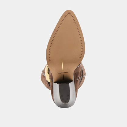 Jody Dk Brown Suede Boots - Dolce Vita