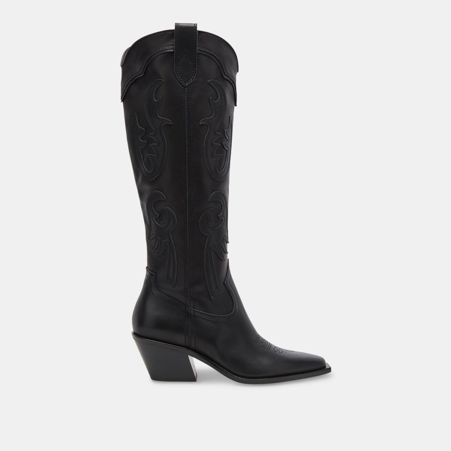 SAMSIN BOOTS BLACK LEATHER - Dolce Vita