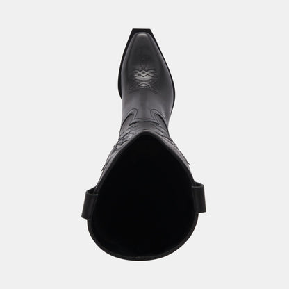 SAMSIN BOOTS BLACK LEATHER - Dolce Vita
