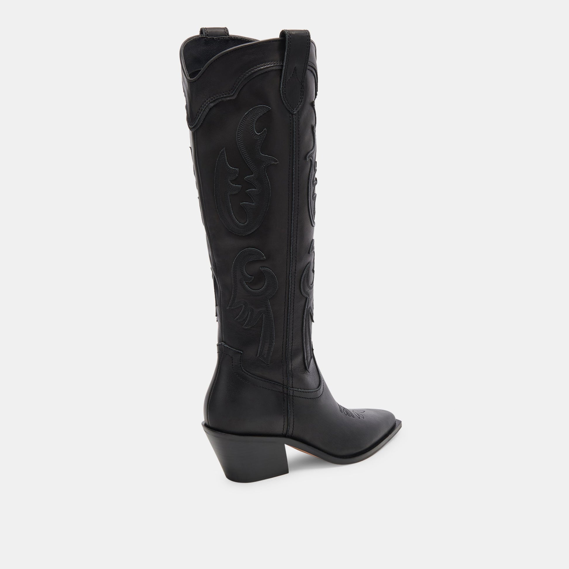SAMSIN BOOTS BLACK LEATHER - Dolce Vita
