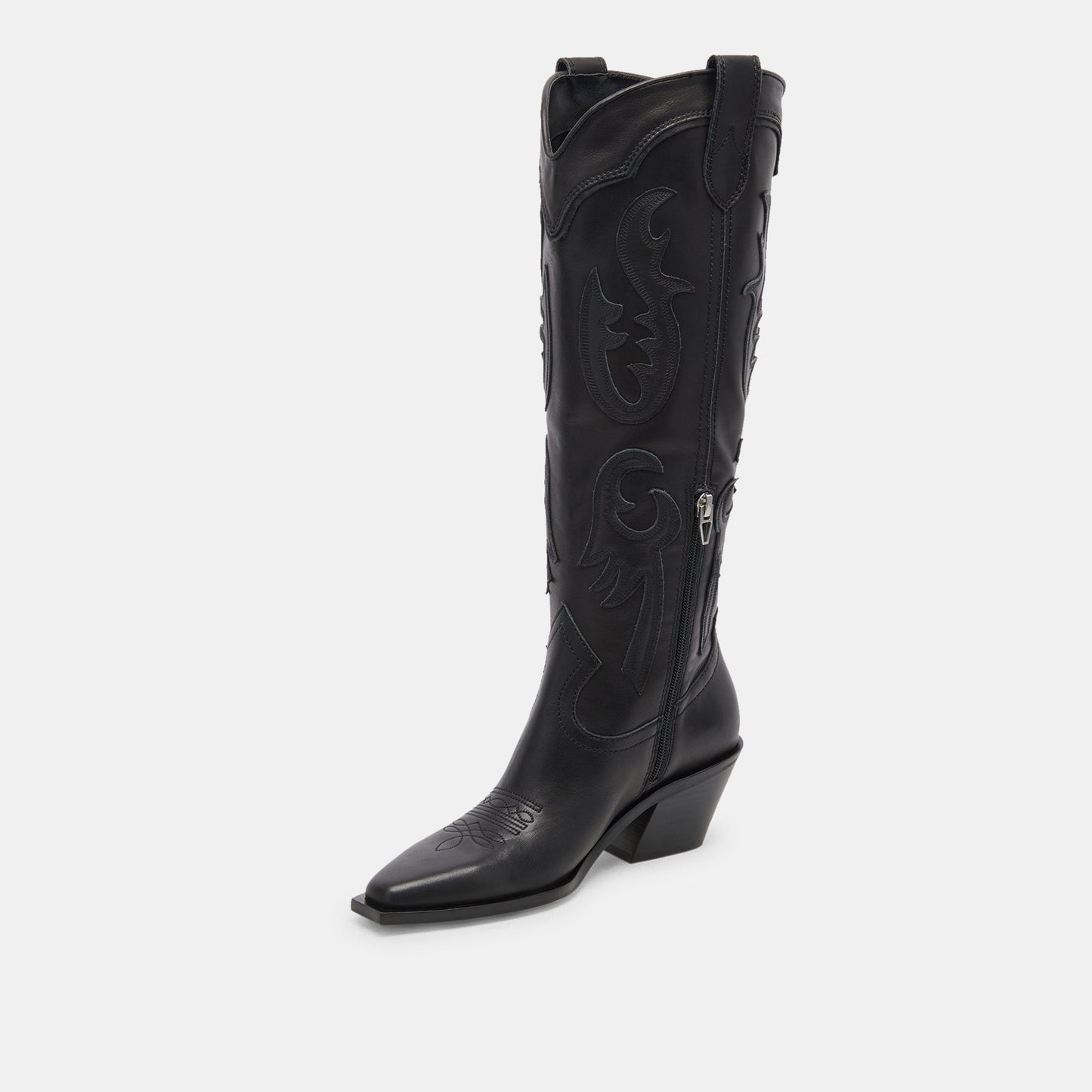 SAMSIN BOOTS BLACK LEATHER - Dolce Vita