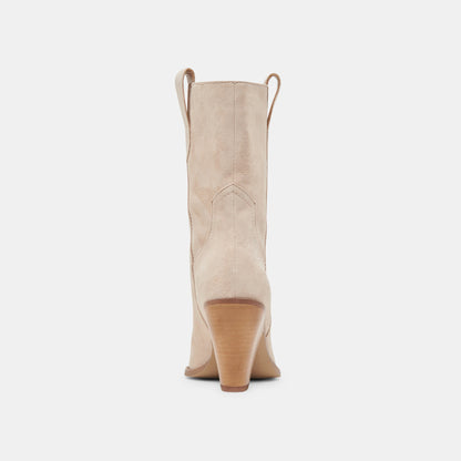 JESSEY BOOTS DUNE SUEDE - Dolce Vita