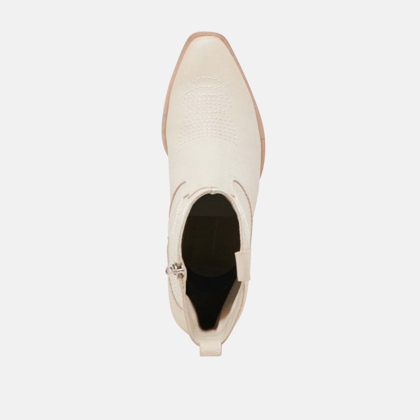 SHANIA BOOTIES IVORY NUBUCK - Dolce Vita