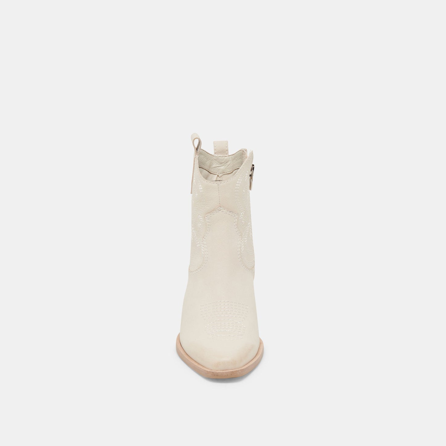SHANIA BOOTIES IVORY NUBUCK - Dolce Vita
