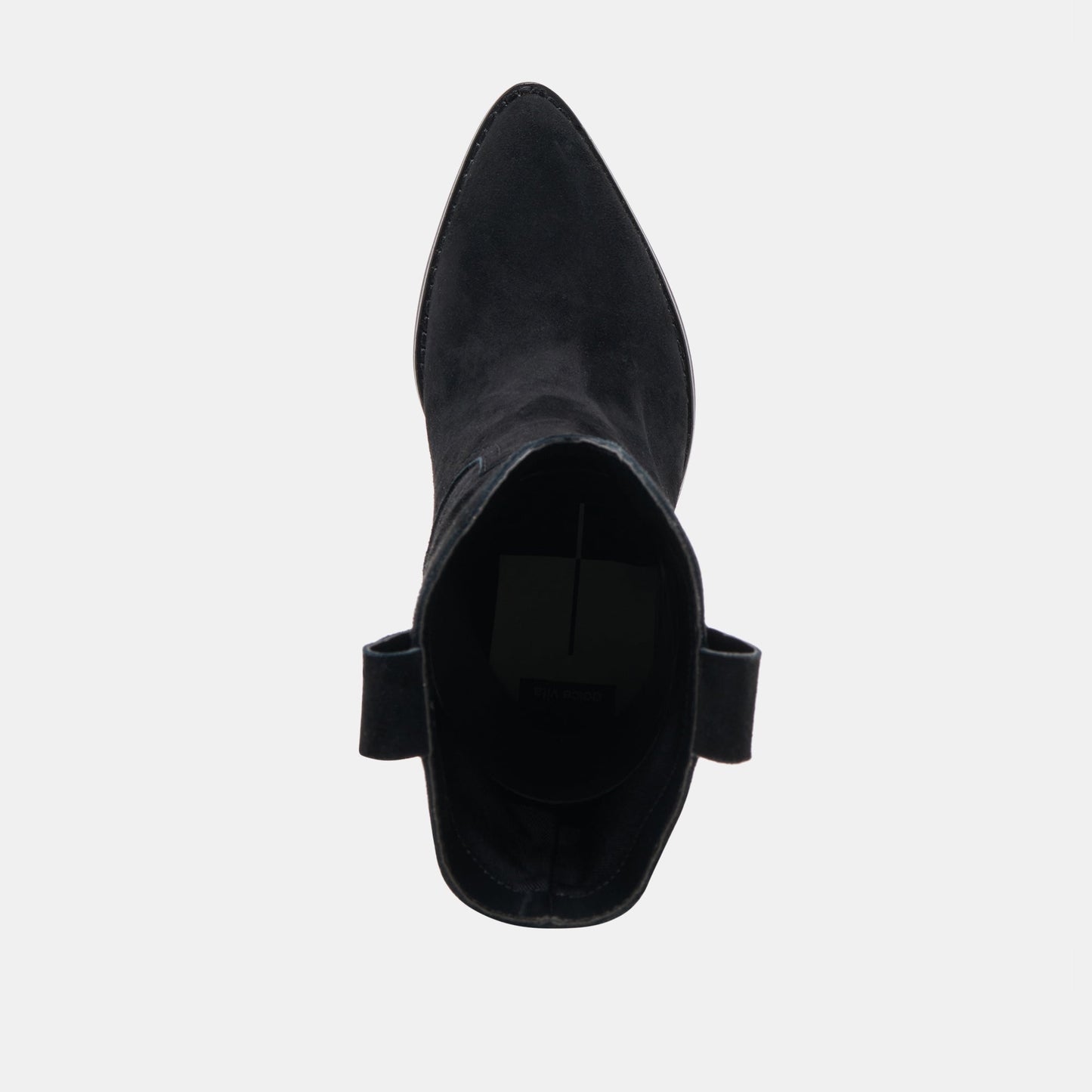 JESSEY BOOTS ONYX SUEDE - Dolce Vita