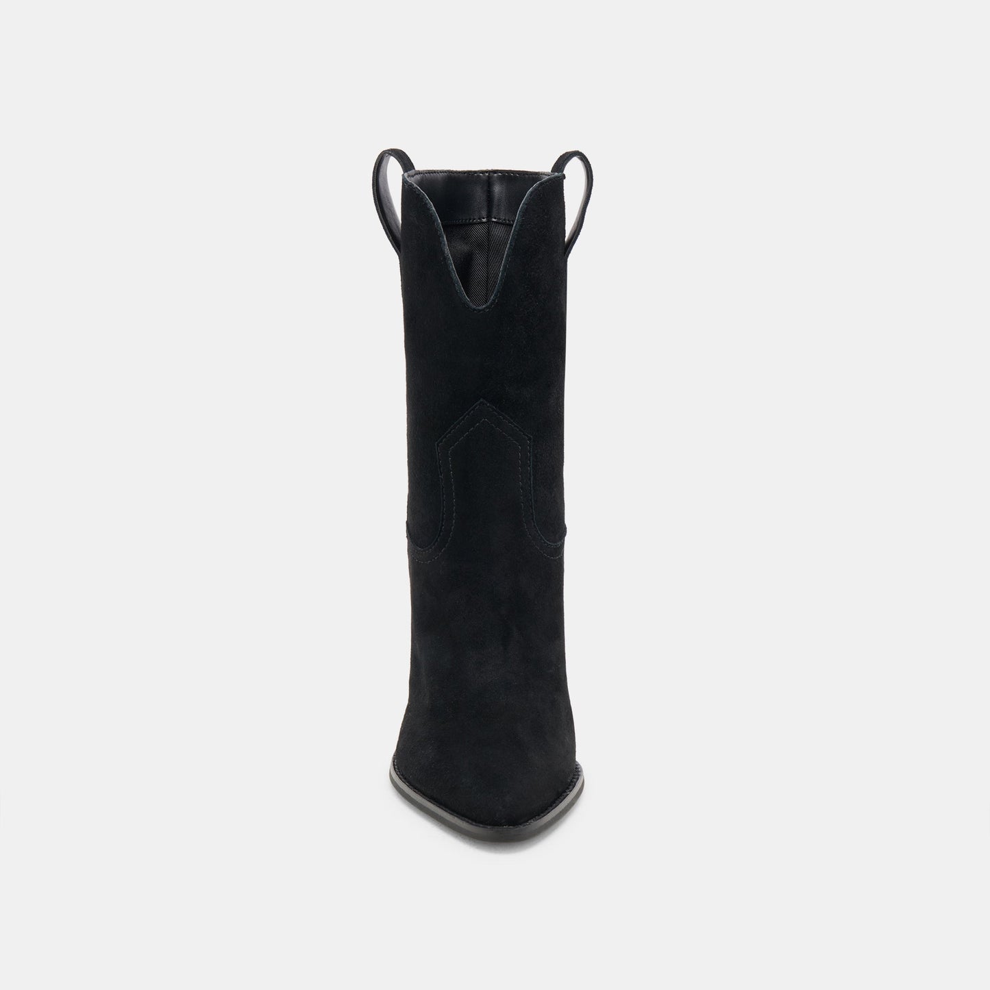 JESSEY BOOTS ONYX SUEDE - Dolce Vita