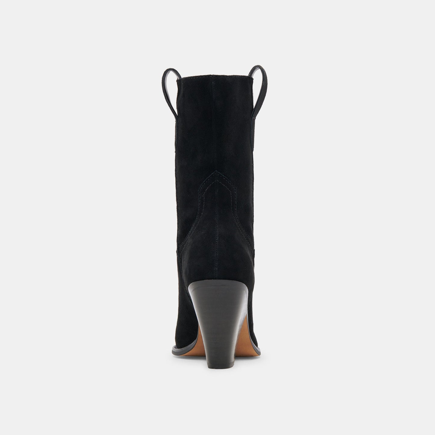 JESSEY BOOTS ONYX SUEDE - Dolce Vita